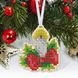 КНІ_міні_104 Рождественские игрушки набор для вышивки бисером по дереву ВР 04044 фото 7
