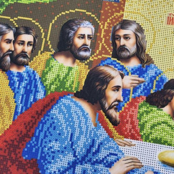 А3003 Таємна вечеря 35*54 см, набір для вишивки бісером ікони А3003 фото