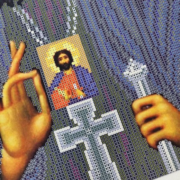 СПГ Святой Преподобный Габриэл (Гавриил, Габриэль), набор для вышивки бисером иконы БС С 0109 фото