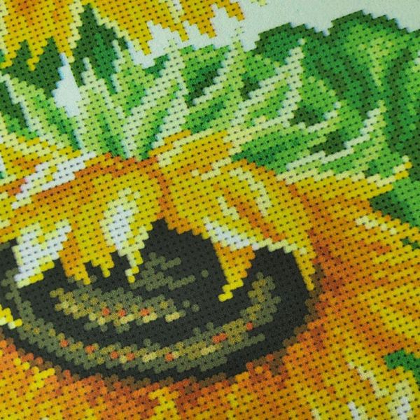 Т-0565 Барви сонця, набір для вишивання бісером картини з соняшниками Т-0565 фото