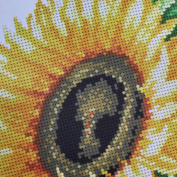 Т-0565 Барви сонця, набір для вишивання бісером картини з соняшниками Т-0565 фото