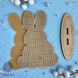 ФІН_096 Пасхальный кролик, набор для вышивки бисером по дереву ФІН_096 фото 3
