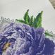 8060 Large Wedding Towel 220*30 cm with peonies, bead embroidery kit