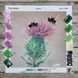 TA-459 Thistle (30*30 cm), bead embroidery kit of the picture