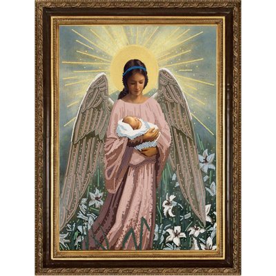 НИК-8505 В руках ангела , набор для вышивки бисером иконы НИК-8505 фото