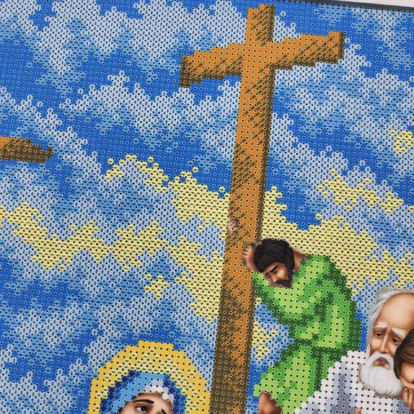 В697 Иисуса снимают с креста (Крестный путь), набор для вышивки бисером В697 фото