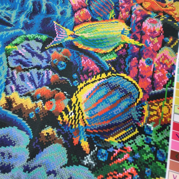 ОСП-8 Коралловый риф, набор для вышивки бисером картины ОСП-8 фото