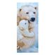 Т-1097 Материнське тепло, набір для вишивання бісером картини з білими ведмедями Т-1097 фото 1