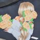 СВ227 Дівчина з трояндами, набір для вишивки бісером шопера СВ227 фото 3