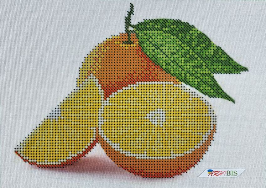 А5-Д-061 Апельсин, схема для вышивки бисером картины схема-ак-А5-Д-061 фото