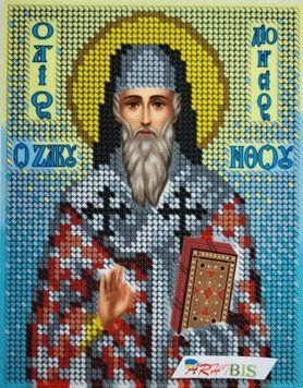 А5Р_161 Святий Діонісій (Денис) Єгипетський (15,4*12 см), схема для вишивки бісером ікони схема-вр-А5Р_161 фото