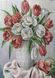 А4-К-1086 Букет тюльпанів, набір для вишивання бісером картини А4-К-1086 фото 5