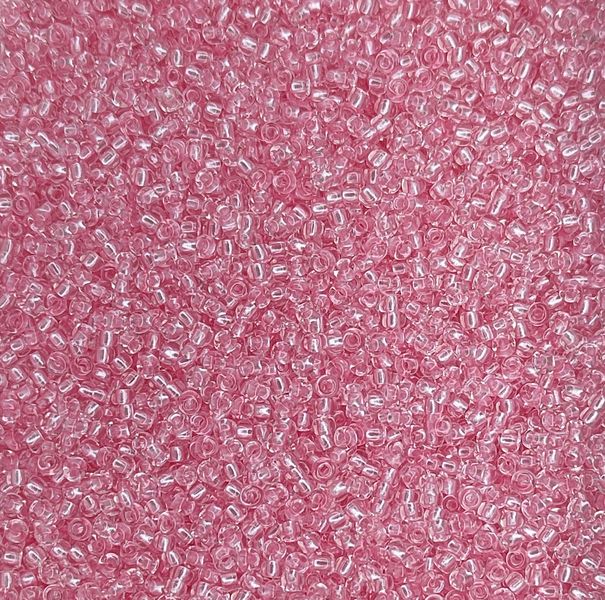 38298 чеський бісер Preciosa 10 грам профарбований рожевий Б/50/0443 фото