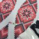 В-025 Красная звезда набор для вышивки бисером елочной игрушки шара В-025 фото 4