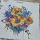 ТА-517 Yellow-and-Blue Sonata-2 (30*30 cm), bead embroidery kit of the patriotic picture
