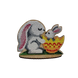 ФІН_094 Великодній кролик, набір для вишивки бісером по дереву ФІН_094 фото 1