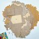 ФІН_206 Map of Ukraine in a Heart (41,5*37,5 cm), bead embroidery kit on wood