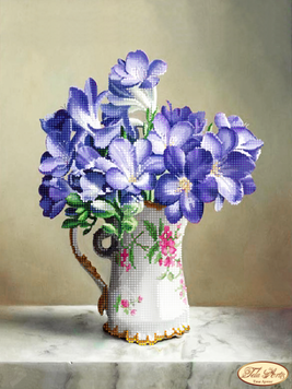 TA-203 Admiration-3 (24*32 cm), bead embroidery kit of the picture