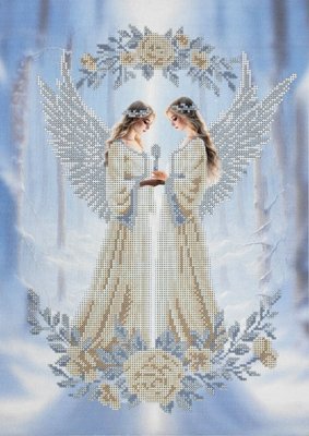 В711 Молитва янголів, набір для вишивки бісером В711 фото