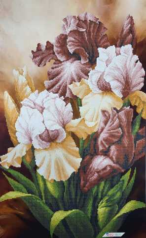 Цветы в саду.. Набор для вышивания бисером. Картины бисером (Р-233кб)
