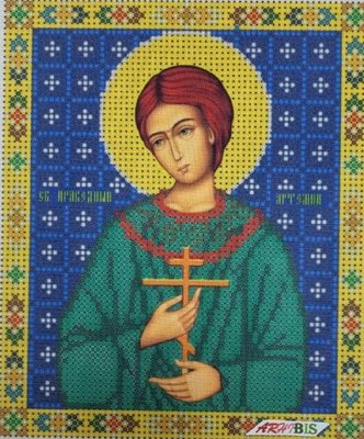 124-94161 Святий Артемій (Артем), набір для вишивання бісером ікони 124-94161 фото