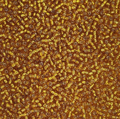 17070 чешский бисер Preciosa 10 грамм огонек золотистый темный Б/50/0245 фото