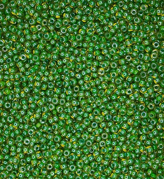 81012 чеський бісер Preciosa 10 грам хамелеон зелений Б/50/0744 фото