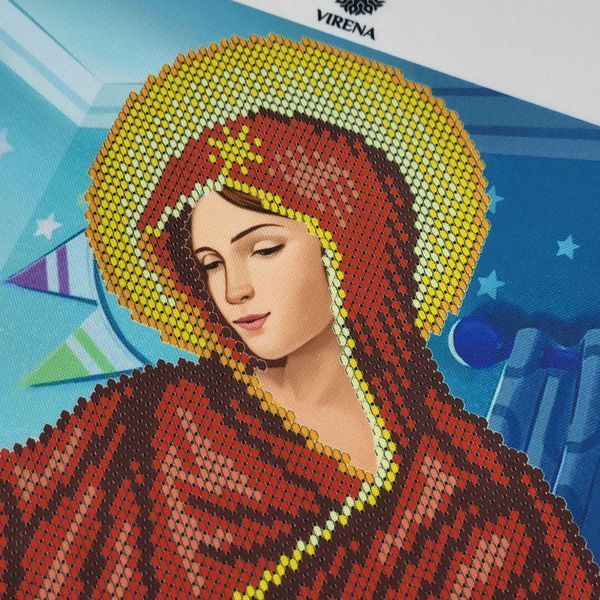 А3Р_298 Божа Матір Покрова біля дитини (36,5*27 см), набір для вишивки бісером ікони А3Р_298 фото