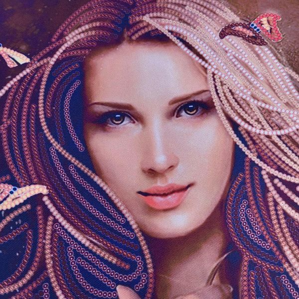 ТА-277 Ведунья (24*33 см), схема для вышивки бисером картины схема-та-ТА-277 фото