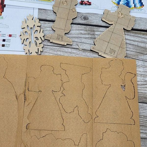 КФІН_104 Подарки от Святого Николая набор вышивки бисером по дереву КФІН_104 фото