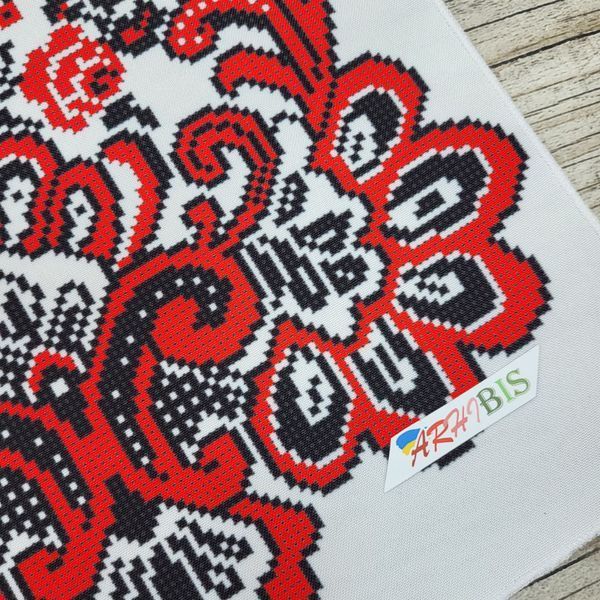 8073 Large Wedding Towel 220*30 cm, bead embroidery blank