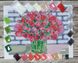 НИК-1420 Червоні тюльпани, набір для вишивання бісером картини НИК-1420 фото 2