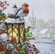 ЗПНМ-003 Bullfinch (30*30 cm), bead embroidery kit of the picture