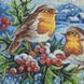 1566 Зимові пташки, набір для вишивання бісером картини 1566 фото 9
