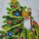 2533005 Новогодняя елка со Святым Николаем с рамкой и подставкой, набор для вышивки бисером 2533005 фото 4