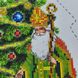 2533005 Новогодняя елка со Святым Николаем с рамкой и подставкой, набор для вышивки бисером 2533005 фото 5