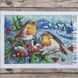 1566 Зимові пташки, набір для вишивання бісером картини 1566 фото 2