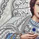 ЖС-4016 Святой Пантелеймон Целитель в жемчуге, набор для вышивки бисером иконы ЖС-4016 фото 11