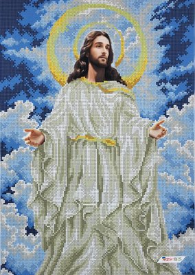 В725 Иисус, набор для вышивки бисером иконы В725 фото