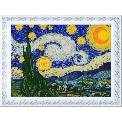 НИК-8499 Зоряна ніч Ван Гог, набір для вишивання бісером картини НИК-8499 фото