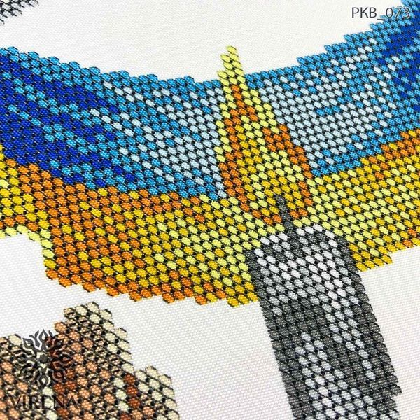 РКВ_073 Великодній рушник з українською символікою (33*51 см), набір для вишивання бісером РКВ_073 фото