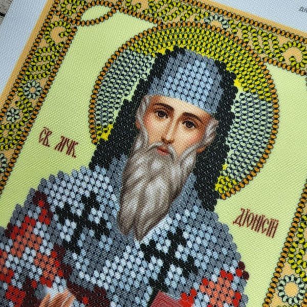 А5Р_162 Святий Діонісій (Денис) Єгипетський (15,4*12 см), схема для вишивки бісером ікони схема-вр-А5Р_162 фото
