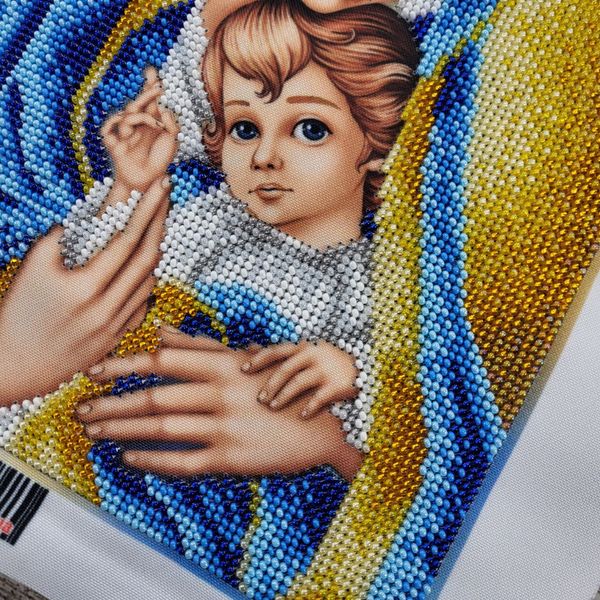 АВ486 Мадонна з немовлям, набір для вишивки бісером картини АВ486 фото