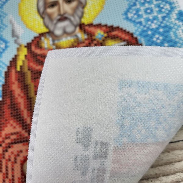 BSR-4565 Saint Mina (19&times;23 cm), bead embroidery pattern of the named icon