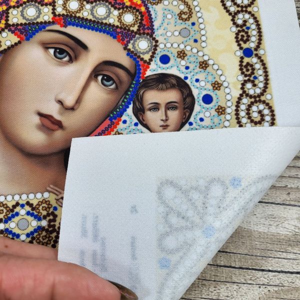 ЖЛ-4701 Богородица Казанская в жемчуге и кристаллах, набор для вышивки бисером иконы ЖЛ-4701 фото