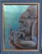 ТА-096 The Thinker (24*33 cm), bead embroidery picture kit with a monkey