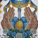 РКВ_073 Великодній рушник з українською символікою набір для вишивання бісером РКВ_073 фото 5