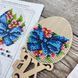 Topper_204 Easter Topper, bead embroidery kit on wood