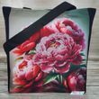 3537-9015 Tenderness of Flowers (35*37 cm), bead embroidery kit of a tote bag