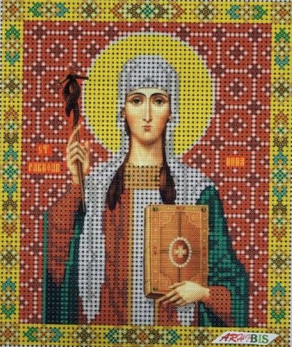 106-94143 Святая Равноапостольная Нина, набор для вышивки бисером иконы 106-94143 фото